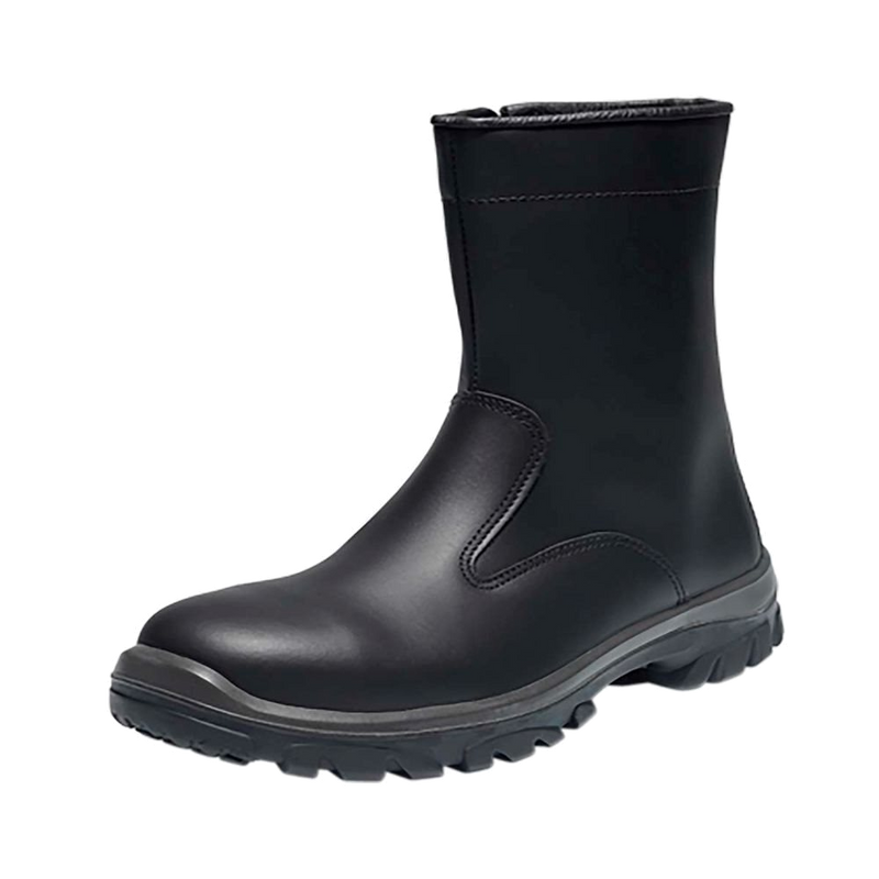 Emma Galus S3 Werklaars Gevoerd Extra Breed (Zwart) 1