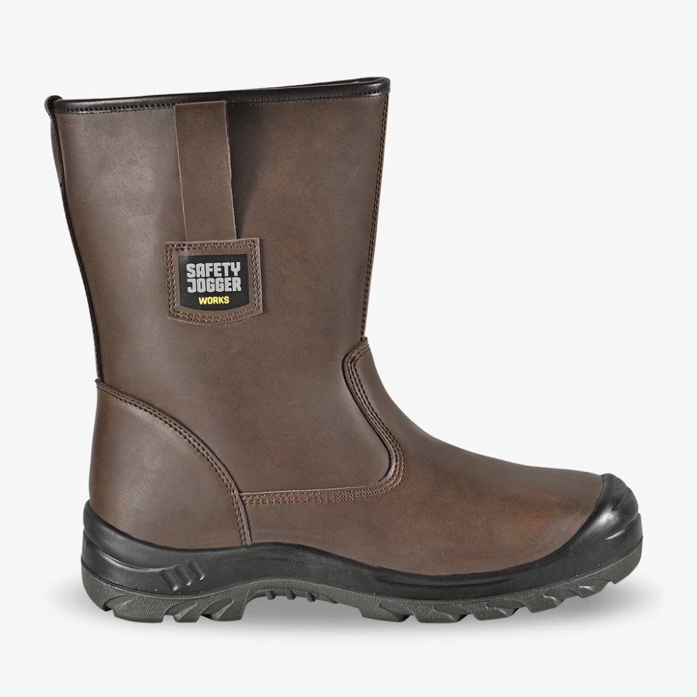 Safety Jogger Alaska Laars S3 (Bruin) 1