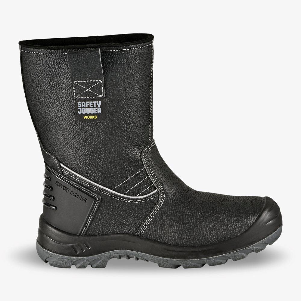 Safety Jogger BestBoot Laars Hoog S3 (Zwart) 1