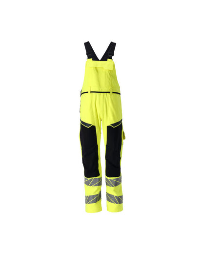 Mascot Accelerate Multisafe Amerikaanse Overall Met Kniezakken 21369 (Geel/Navy)