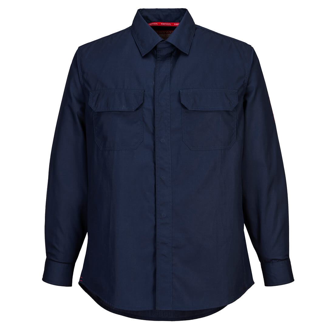 Portwest Bizflame Plus Chemical Shirt (Navy)