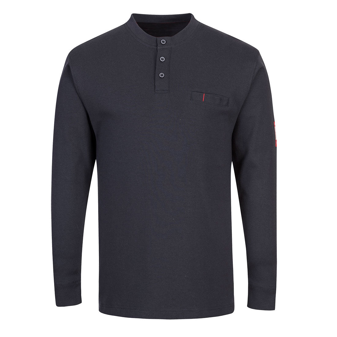 Portwest FR Antistatic Henley T-Shirt (Navy)