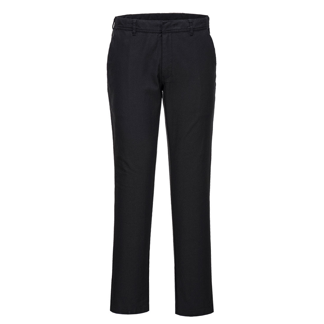 Portwest Stretch Slim Fit Chinos (Zwart)