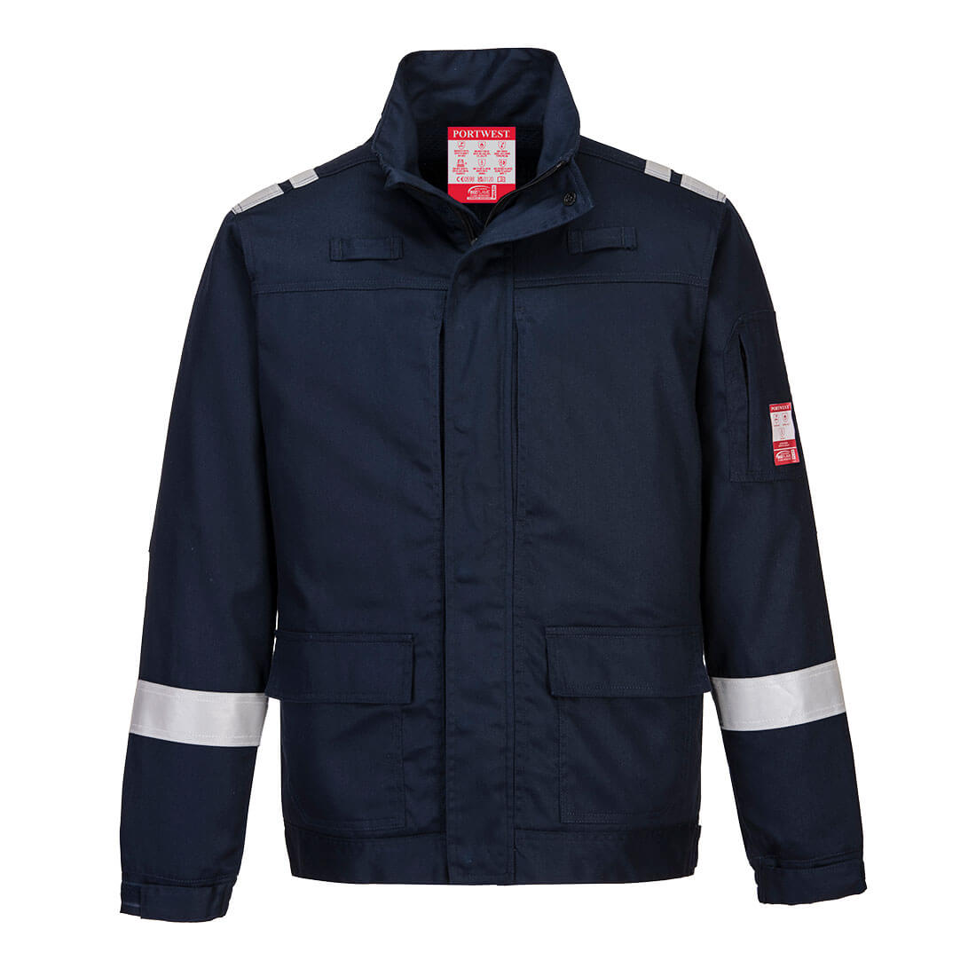 Portwest FR Lightweight A/S Jacket (Navy)