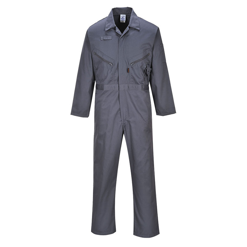 Portwest Zip Boilersuit (Charcoalgrijs)