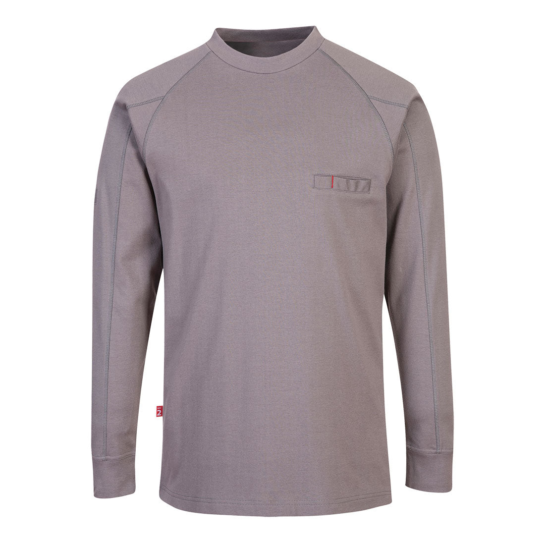 Portwest FR Antistatic Crew Neck T (Grijs)