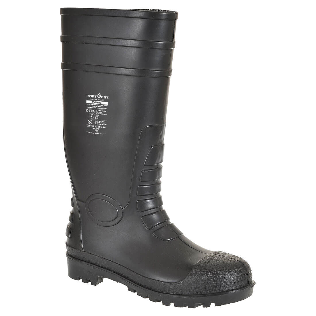 Portwest Safety Wellington 36/3 (Zwart)