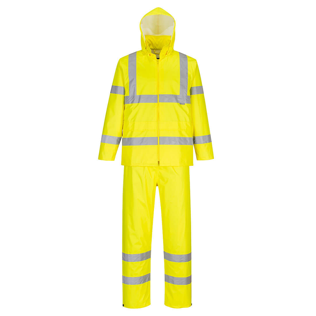 Portwest Hi-Vis Packaway Rain Suit (Geel)