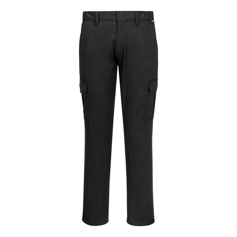 Portwest Stretch Combat Trousers (Zwart)