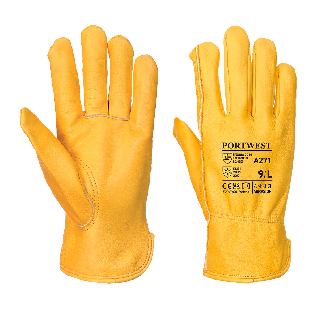 Portwest Lined Driver Glove (Bruin)