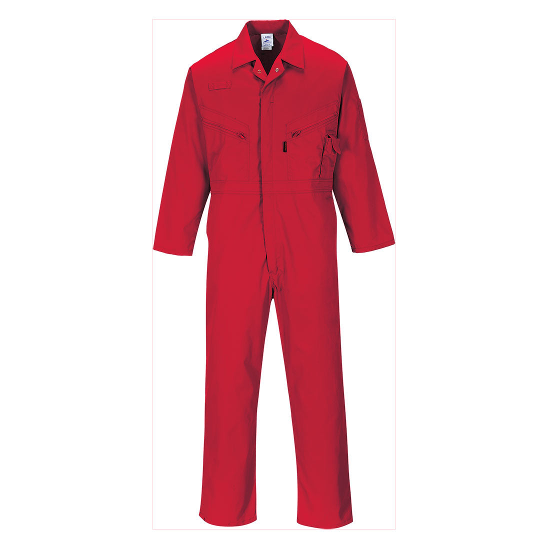 Portwest Zip Boilersuit (Rood)