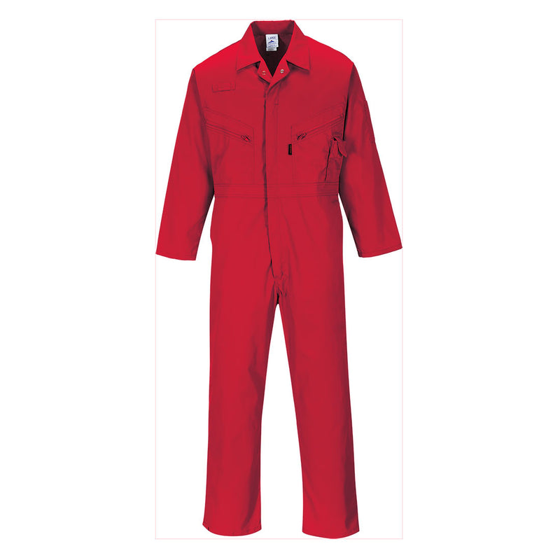 Portwest Zip Boilersuit (Rood)
