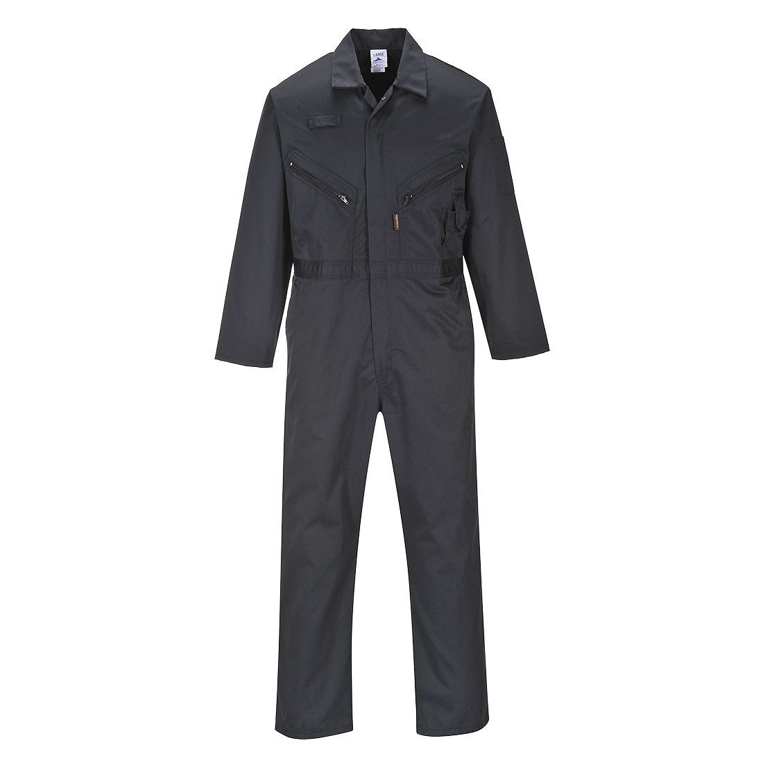 Portwest Zip Boilersuit (Zwart)