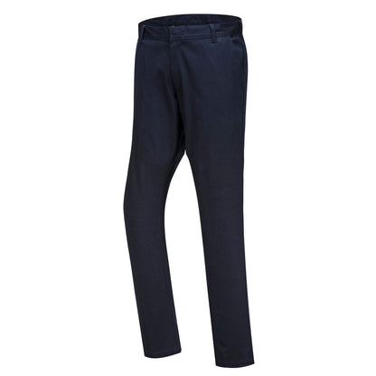 Portwest Stretch Slim Fit Chinos (Dark Navy)