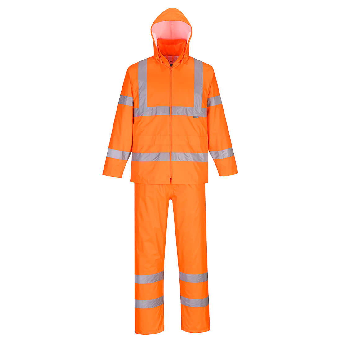 Portwest Hi-Vis Packaway Rain Suit (Oranje)