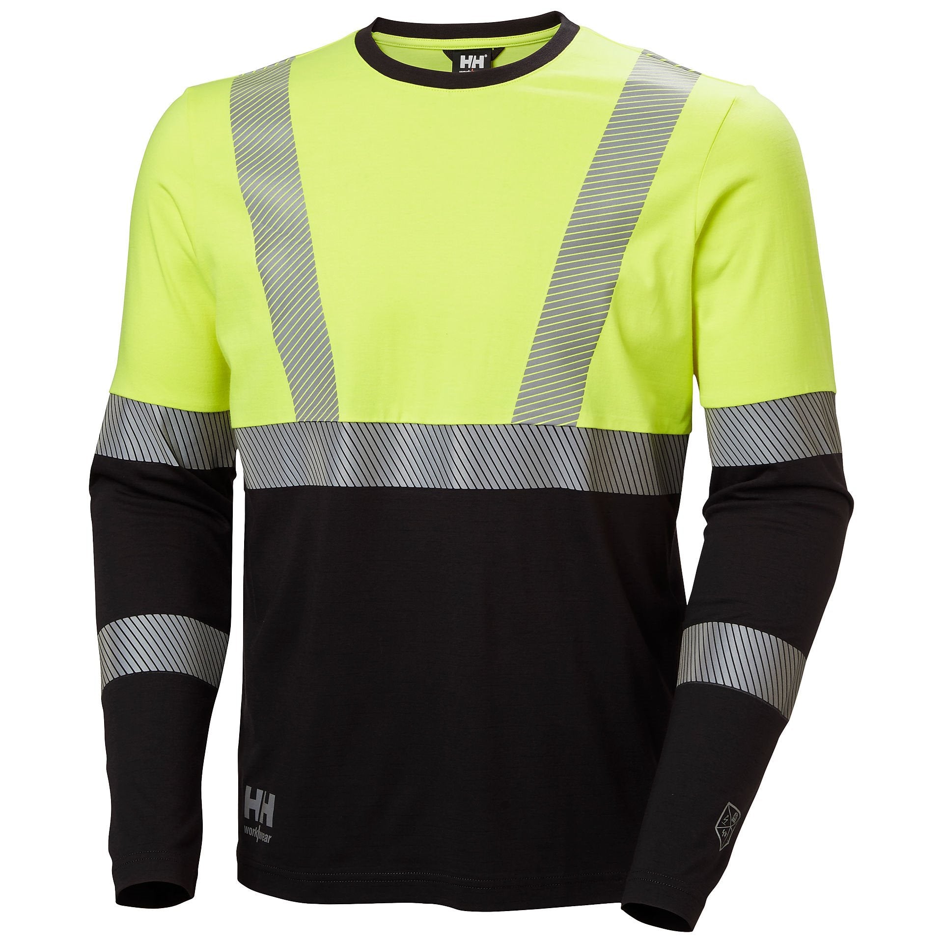 helly-hansen-fyre-longsleeve-79298-en471-geel-charcoal