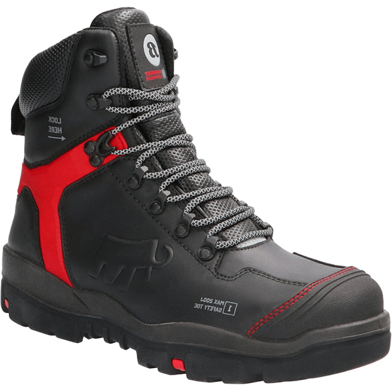 Bata Mammoet Industrials Anchor S3 XW (Zwart/Rood (XW))