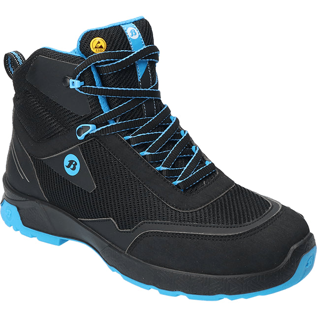 Bata Summ One Hoog S3 (Zwart/Blauw)