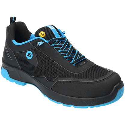 Bata Summ Two Laag S3 (Zwart/Blauw)