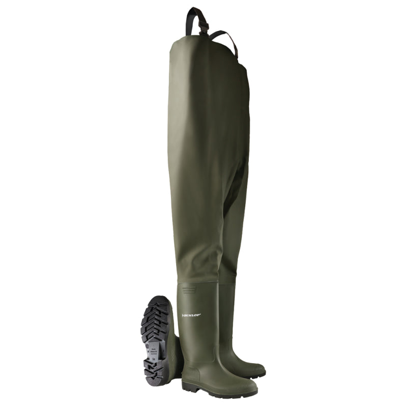 Dunlop 388VP Waadpak Pricemastor Chest Wader (Groen)