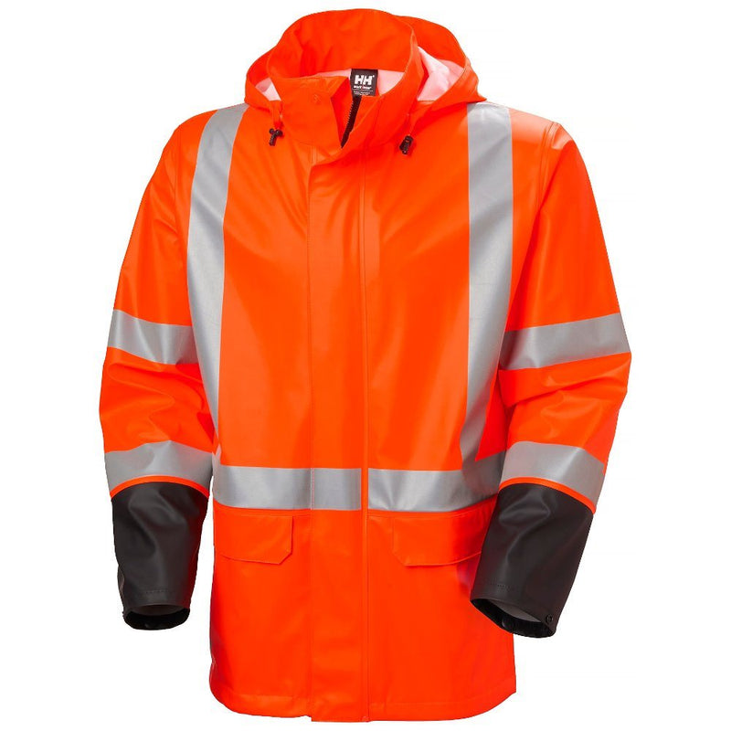 helly-hansen-addvis-regenjas-70155-en471-oranje-charcoal