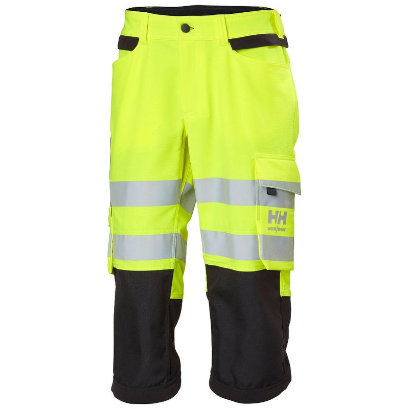 helly-hansen-alna-4x-cnct-driekwartbroek-77437-en471-geel-charcoal