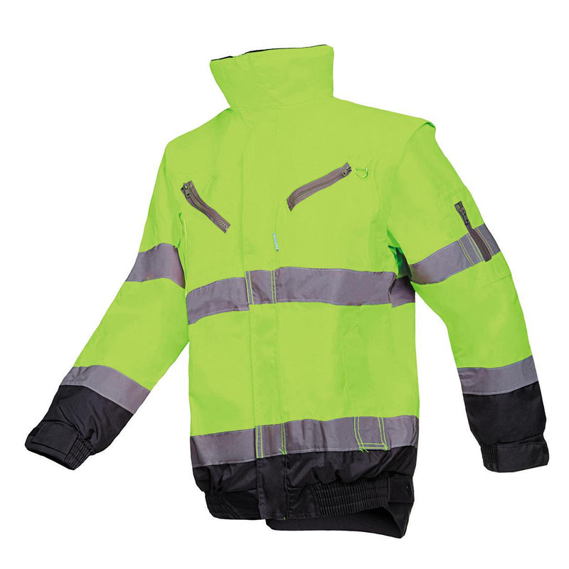 Sioen 364A Campbell jas (Geel/Navy)