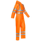 Sioen 6936 Etna High Vis Chemisch bestendig overall (Oranje)