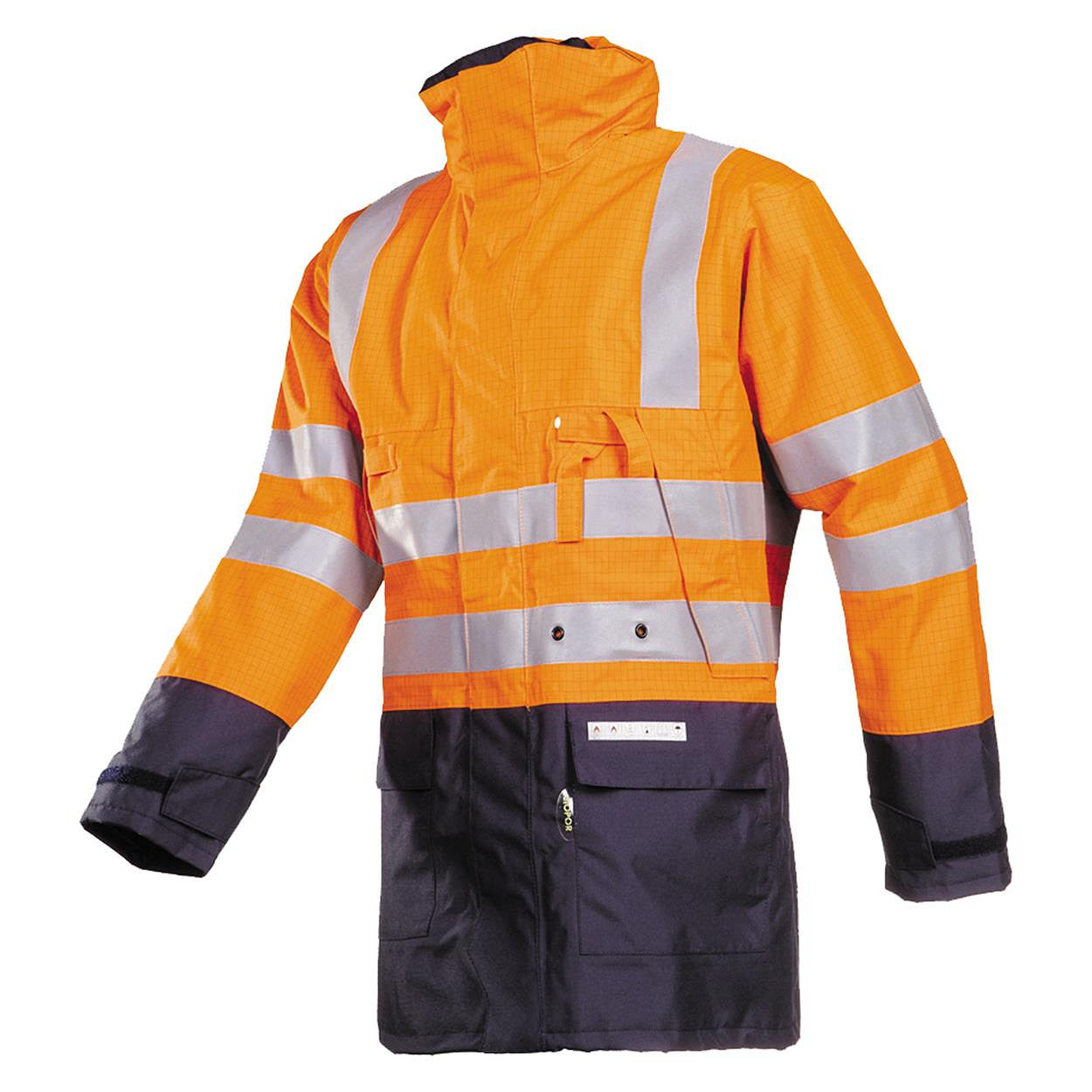 Sioen Multinorm 3073 Winseler parka (Oranje/Navy)