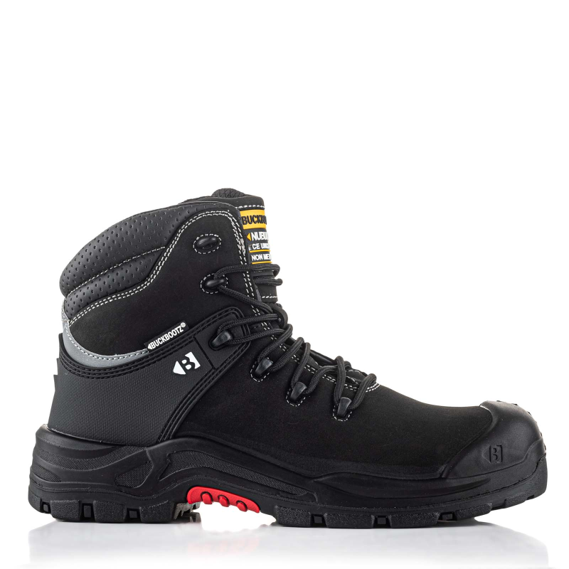 BuckBootz Nubuckz Werkschoen NKZ102BLK S3S 2.0 (Zwart)