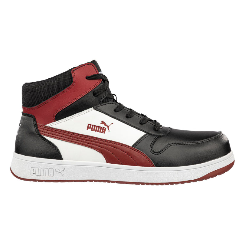 Puma Frontcourt Black/White/Red 630050 S3L (Zwart/Wit)