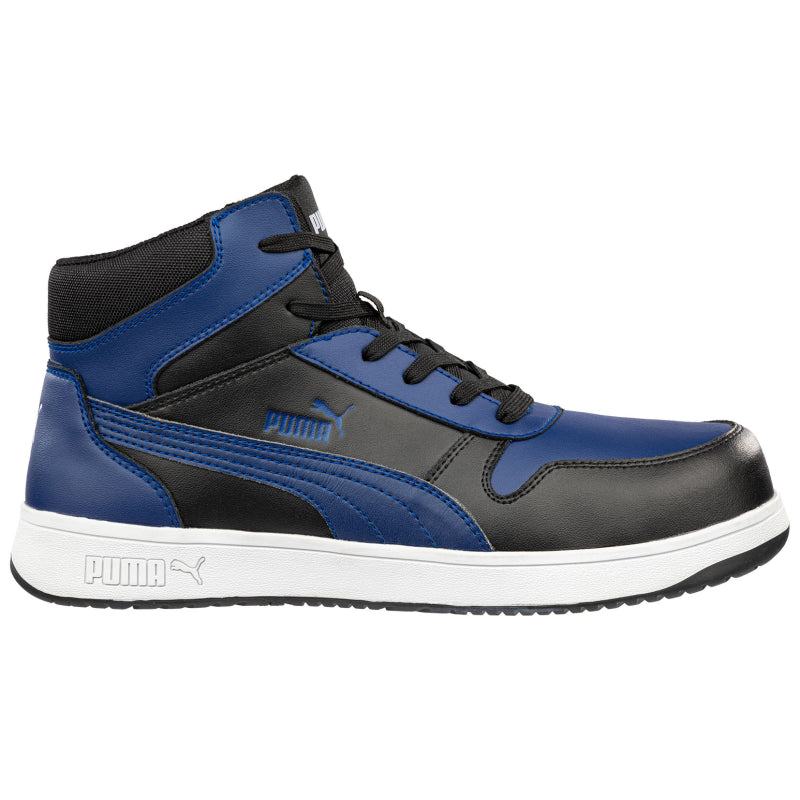 Puma Frontcourt 630070 S3L Safetysneakers (Zwart/Blauw)
