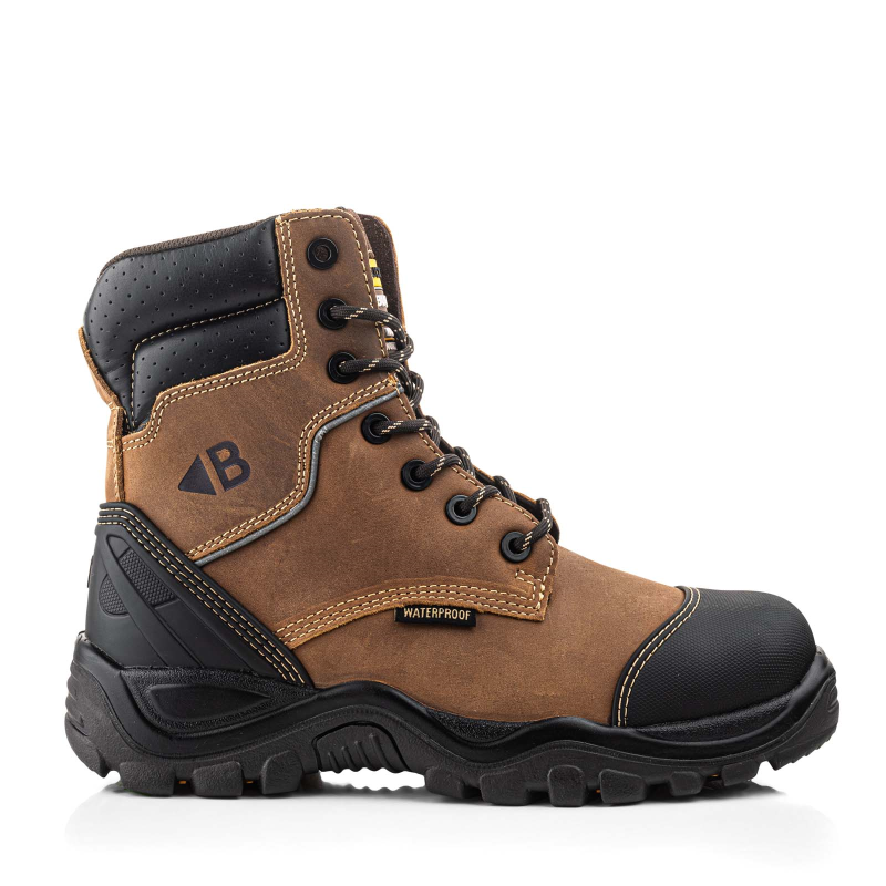 BuckBootz Werkschoen BSH008 Hoog S3 (Bruin)