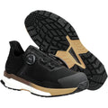 Mascot Footwear Customized Werksneakers Overneus BOA-Fit S1PS ESD F1601 (Zwart/Donkerzand)