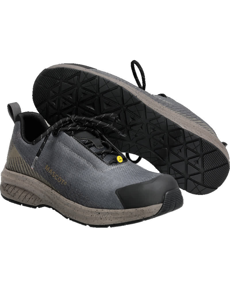 Mascot Footwear Customized Werksneakers S1PS ESD Dames F1600 (Grijs/Donkerzand)