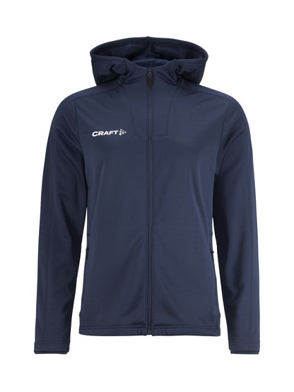 Craft Evolve 2.0 Brushed Hood Jacket Dames 1916042 (Navy)