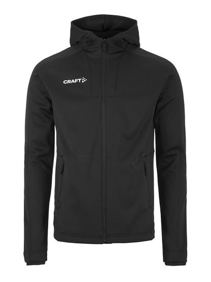 Craft Evolve 2.0 Brushed Hood Jacket Heren 1916041 (Zwart)