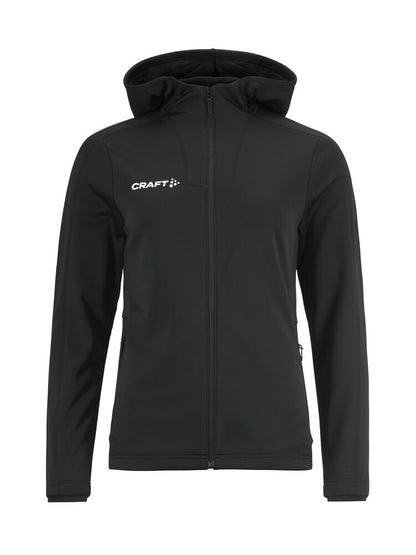 Craft Evolve 2.0 Brushed Hood Jacket Dames 1916042 (Zwart)