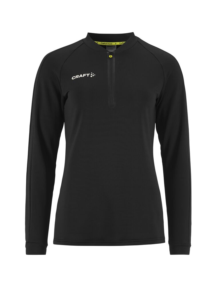 Craft Extend Half Zip W 1912748 (Zwart)