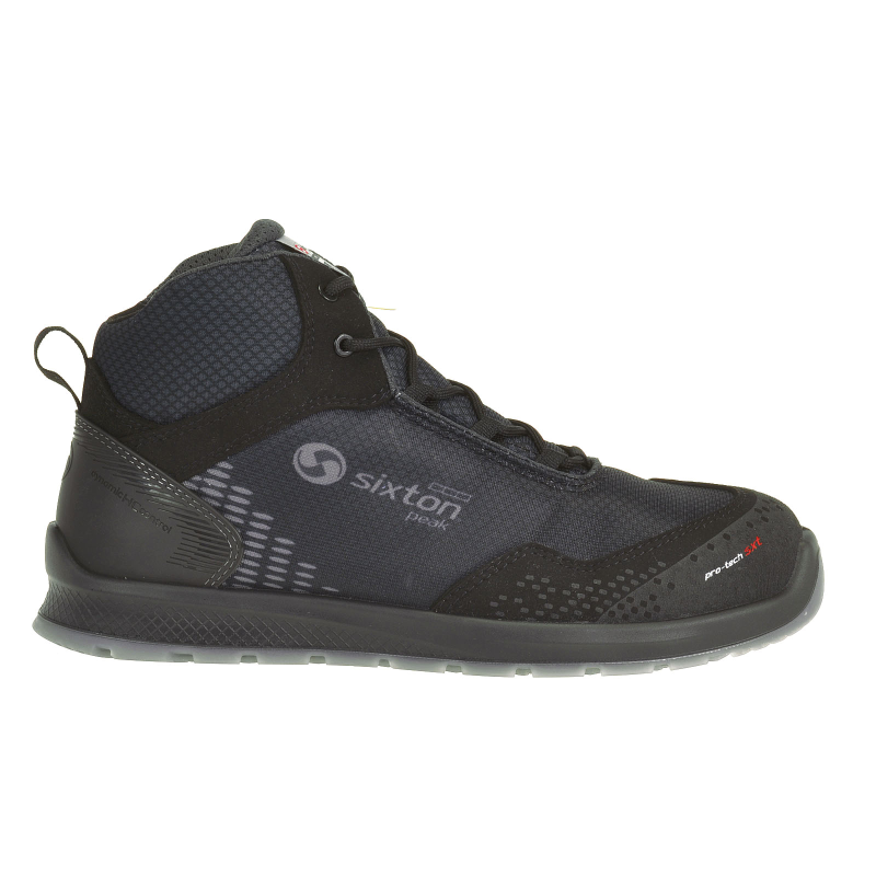 Sixton Auckland High S3 ESD Werkschoen 94405-00 (Zwart)