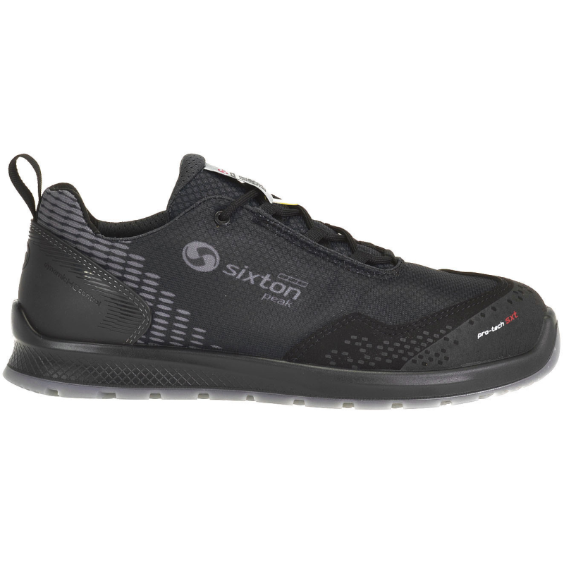 Sixton Auckland S3 ESD Lage Werkschoen 94378-00 (Zwart)