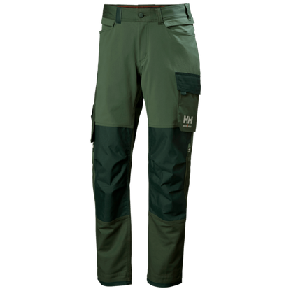 helly-hansen-oxford-4x-stretch-connect-werkbroek-77395-bosgroen