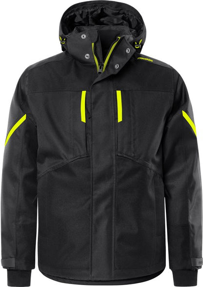 Fristads Airtech winterjack (Zwart/High-Vis Geel)