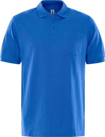 Fristads Acode heavy poloshirt 1721 PIQ (Kobalt Blauw)