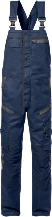 Fristads Amerikaanse overall (Navy/Grijs)