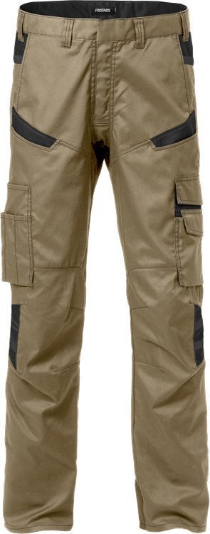 Fristads Broek 2552 STFP (Khaki/Zwart)