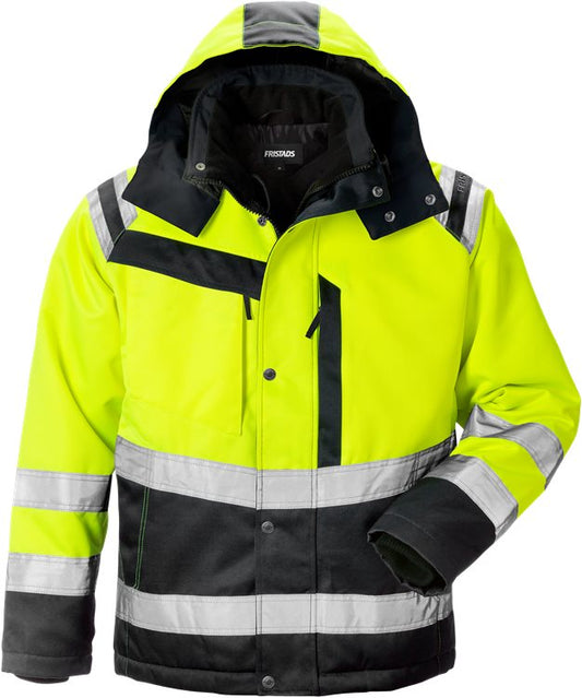 Fristads High vis winterjack CL.3 4043 PP (Geel/Zwart)