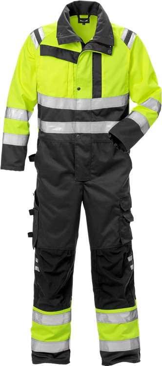 Fristads High vis overall CL.3 8026 PLU (Geel/Zwart)