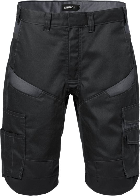 Fristads Korte broek 2562 STFP (Zwart/Grijs)