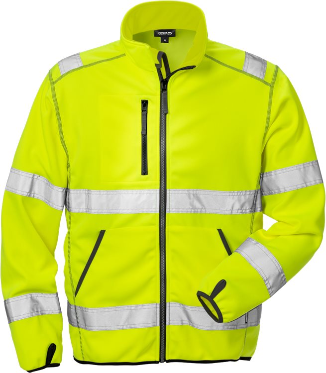 Fristads High vis softshelljack CL.3 4840 SSL (Geel)